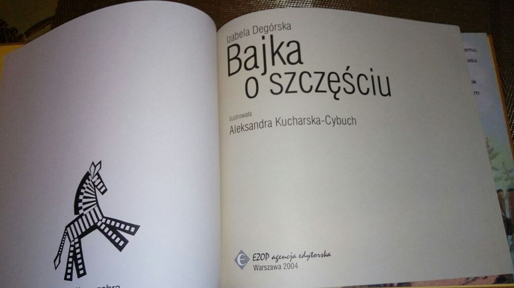Bajka o szczęściu. Izabela Degórska