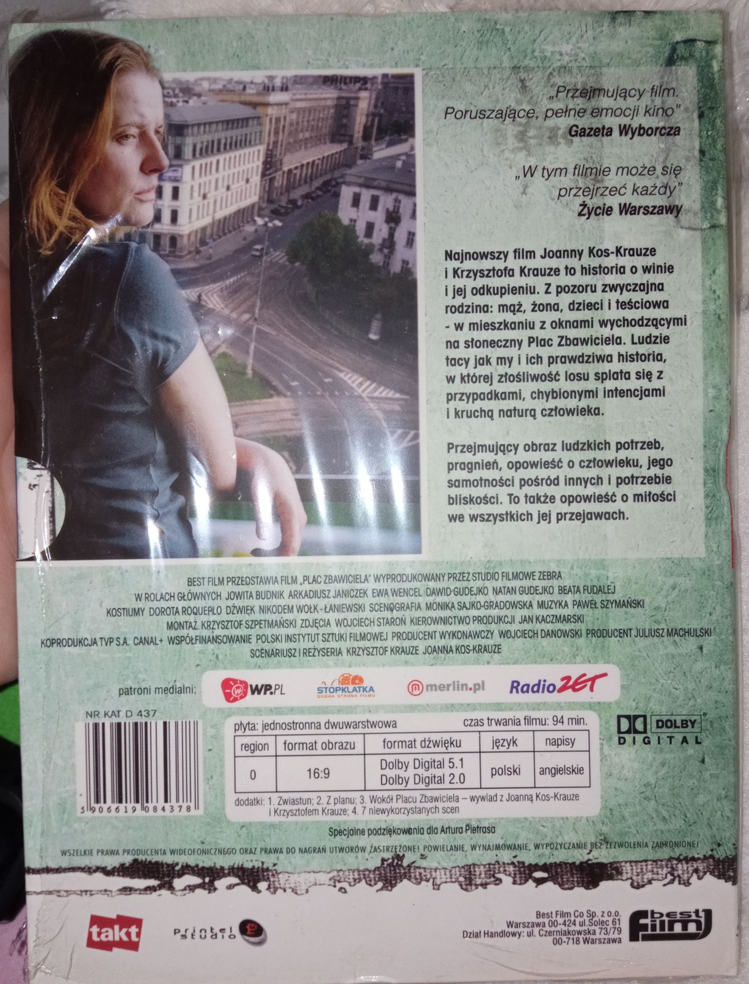 Plac Zbawiciela film DVD