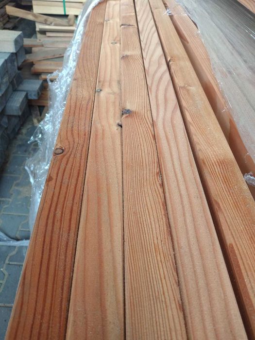 Lamele, sztachety ogrodzeniowe, listwy modrzewiowe, pergole modrzew