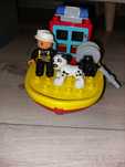 Lego duplo 10591 łódź strażacka strażak pies