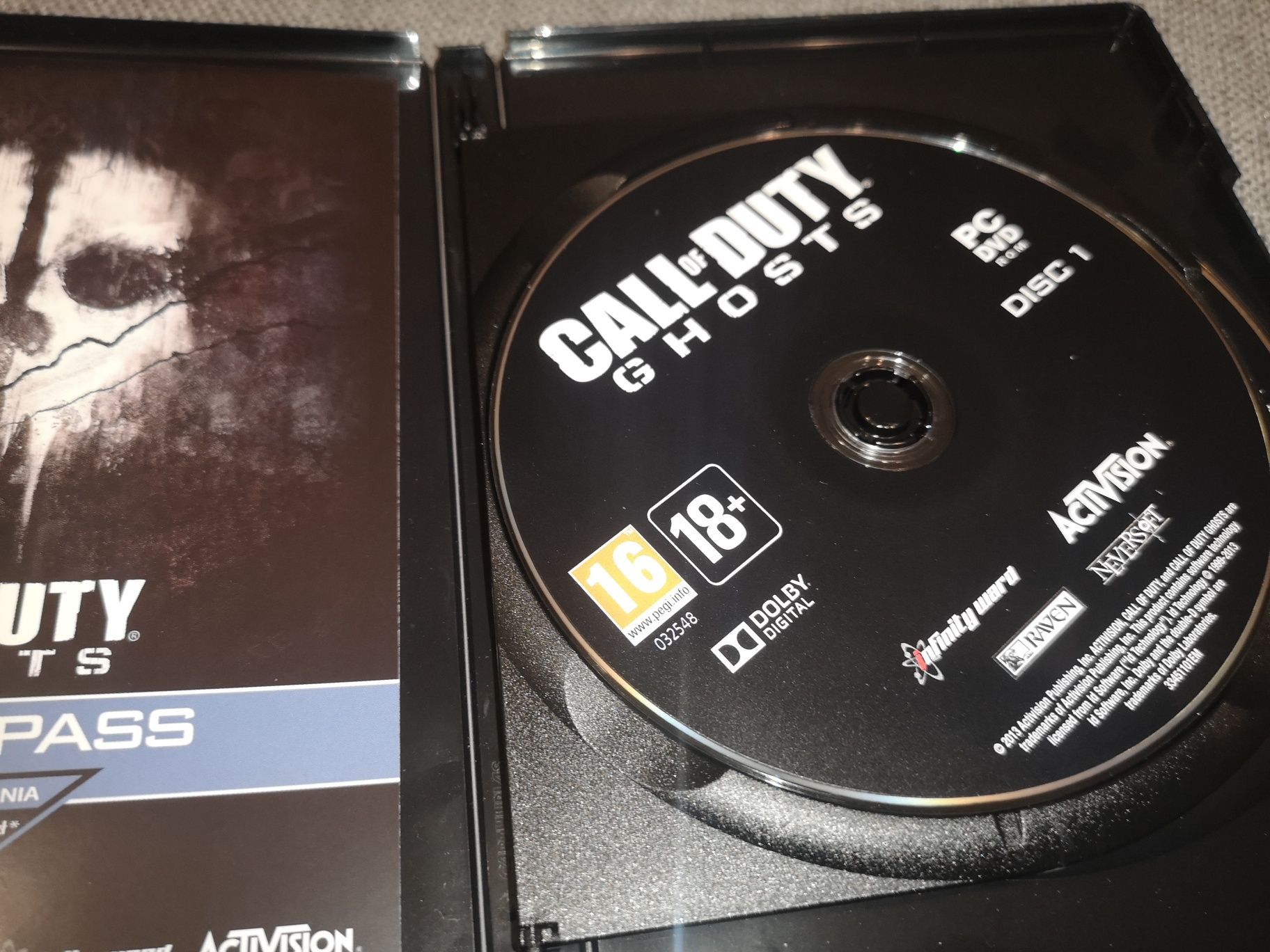 Call of Duty Ghosts PC gra PL (stan BDB+) dla kolekcjonera