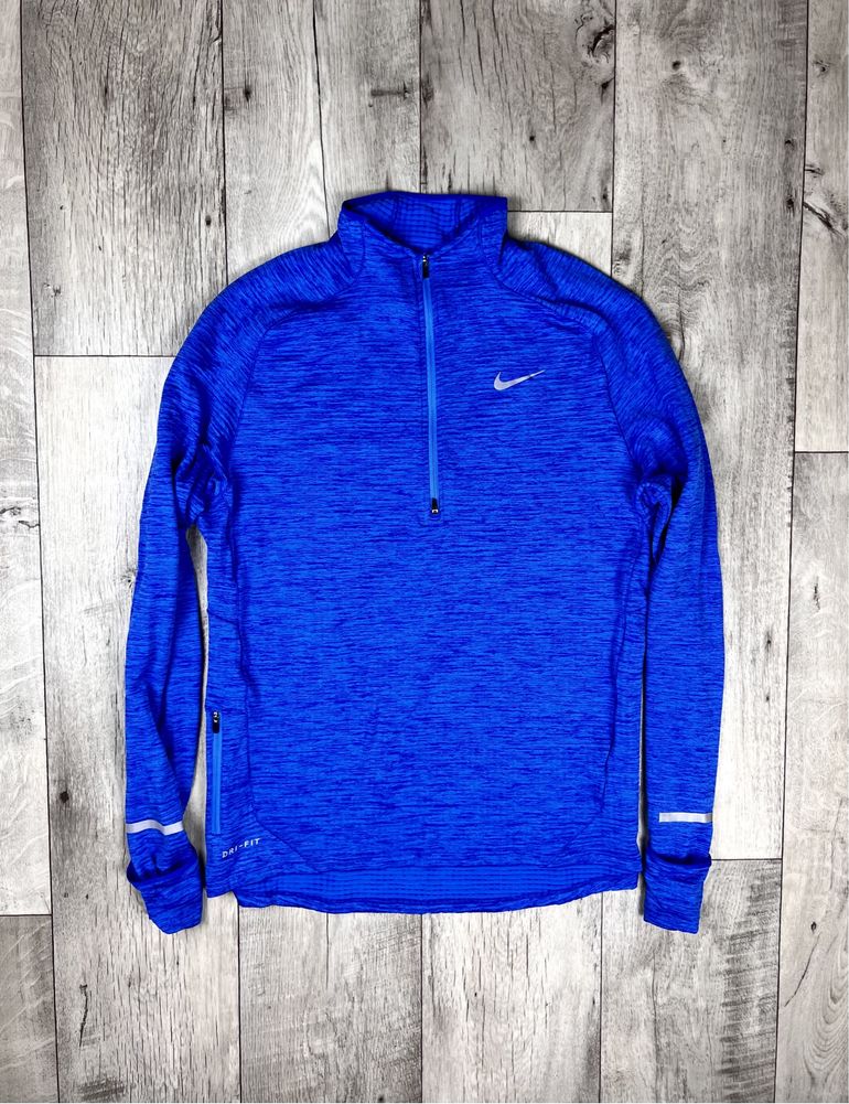 Nike dri-fit кофта L размер синяя оригинал