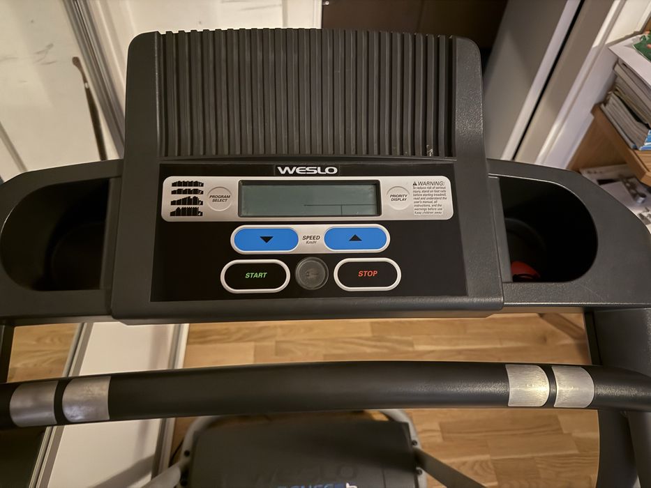 Passadeira de corrida Weslo como nova