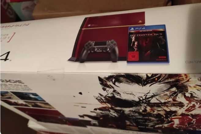 PS4 Metal Gear Solid V Phantom Pain Edition 500G Consola (NOVA SELADA)