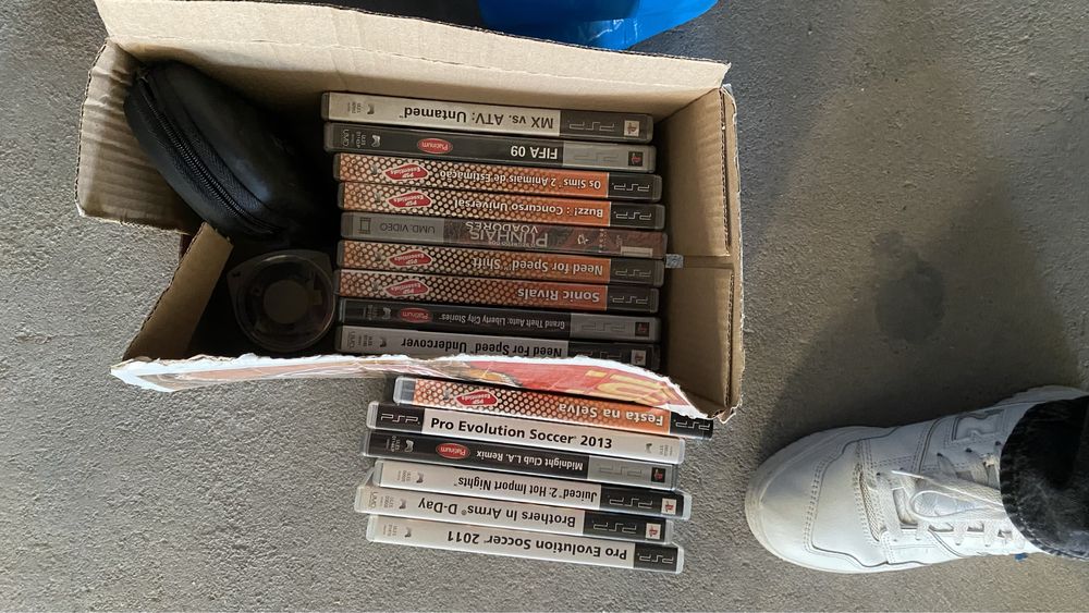Leitor dvd e psp+ 14 jogos