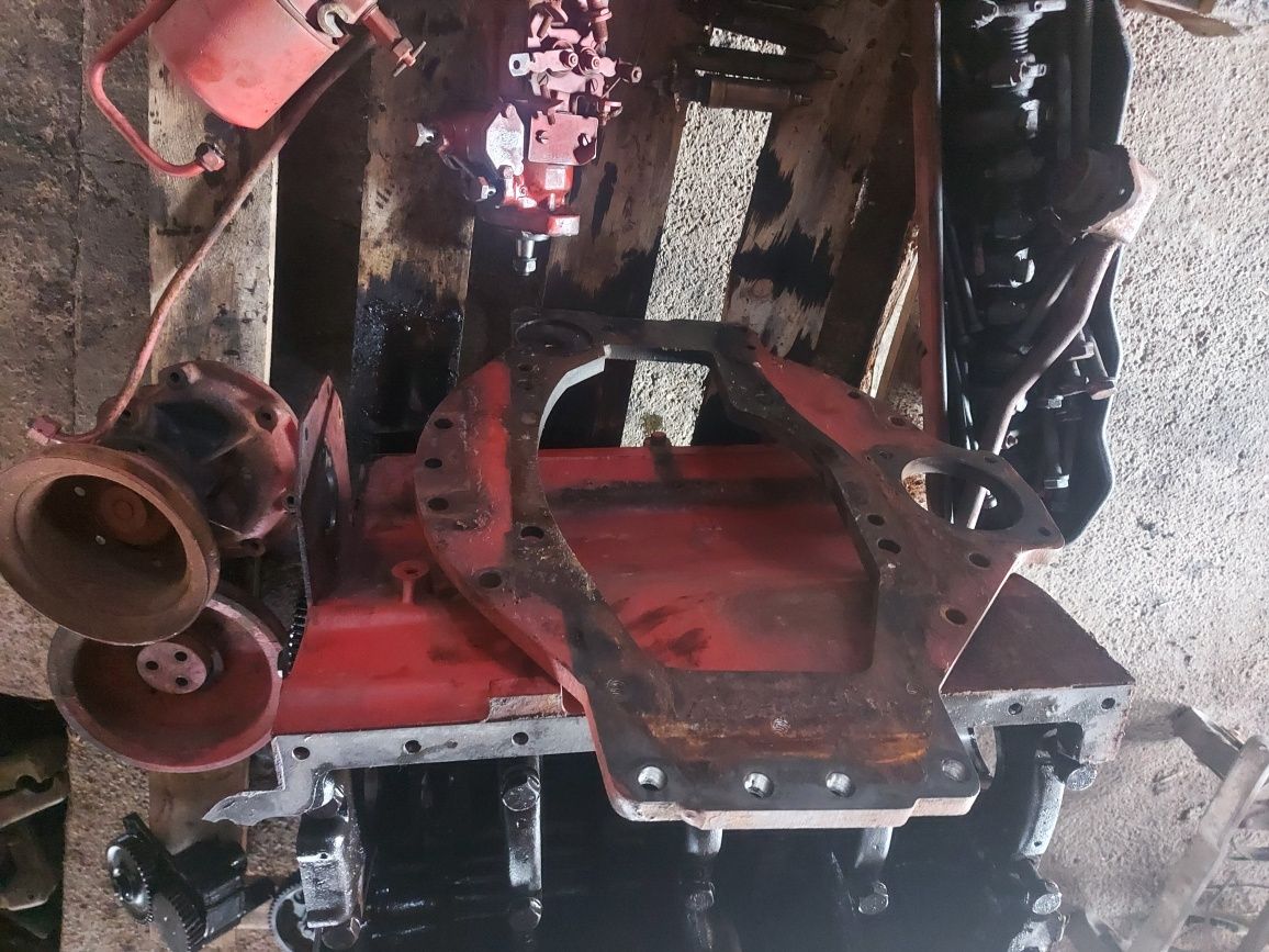 Silnik international ihc case 206 koło zamachowe sprzęgło wentylator