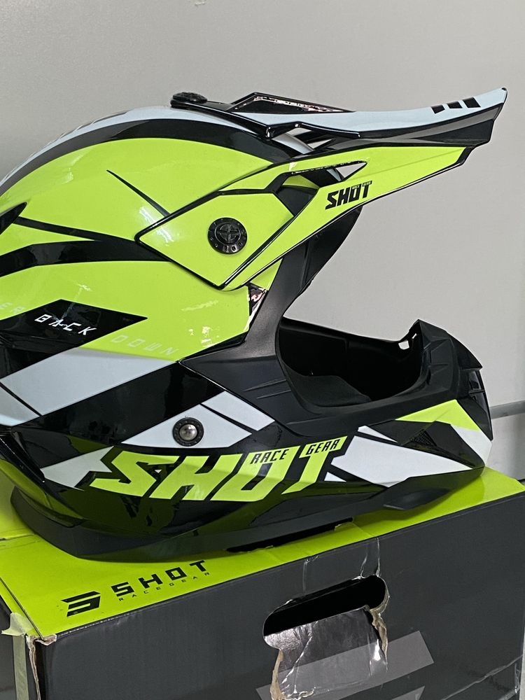 KASK Cross SHOT rozmiar S Pulse Revenge neon enduro