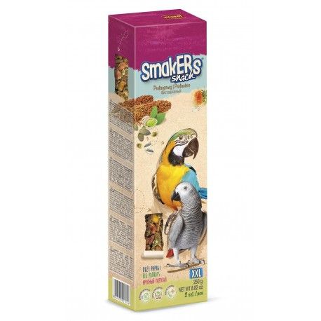 Smakers/Kolby pistacje dla dużych papug 2szt/250g