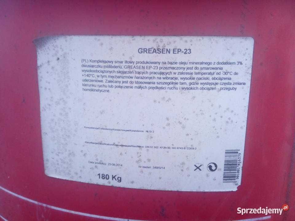 Orlen smar EP-23 TAWOT (15zł./kg) WYSYŁKA
