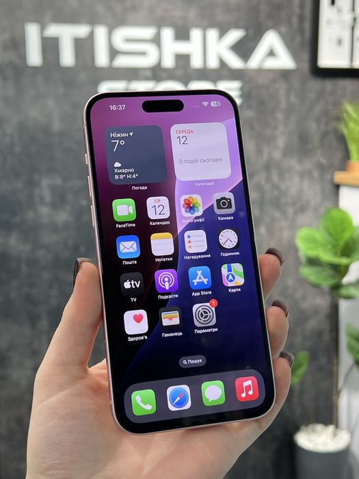 iPhone 15 Plus • Pink • 128 GB • 90% Акб • Оплата частинами
