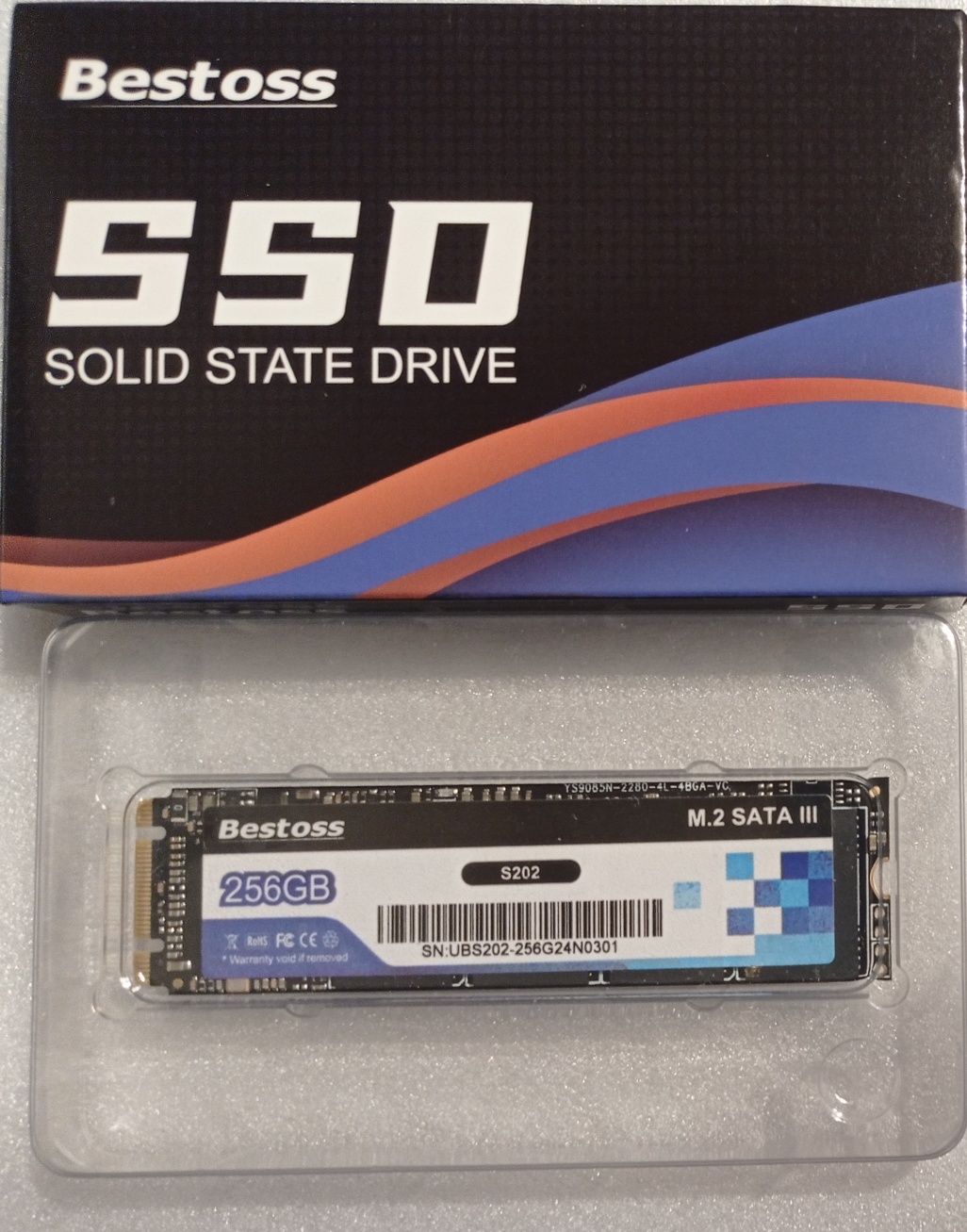 НОВЫЙ Sata M.2 NGFF на 256gb