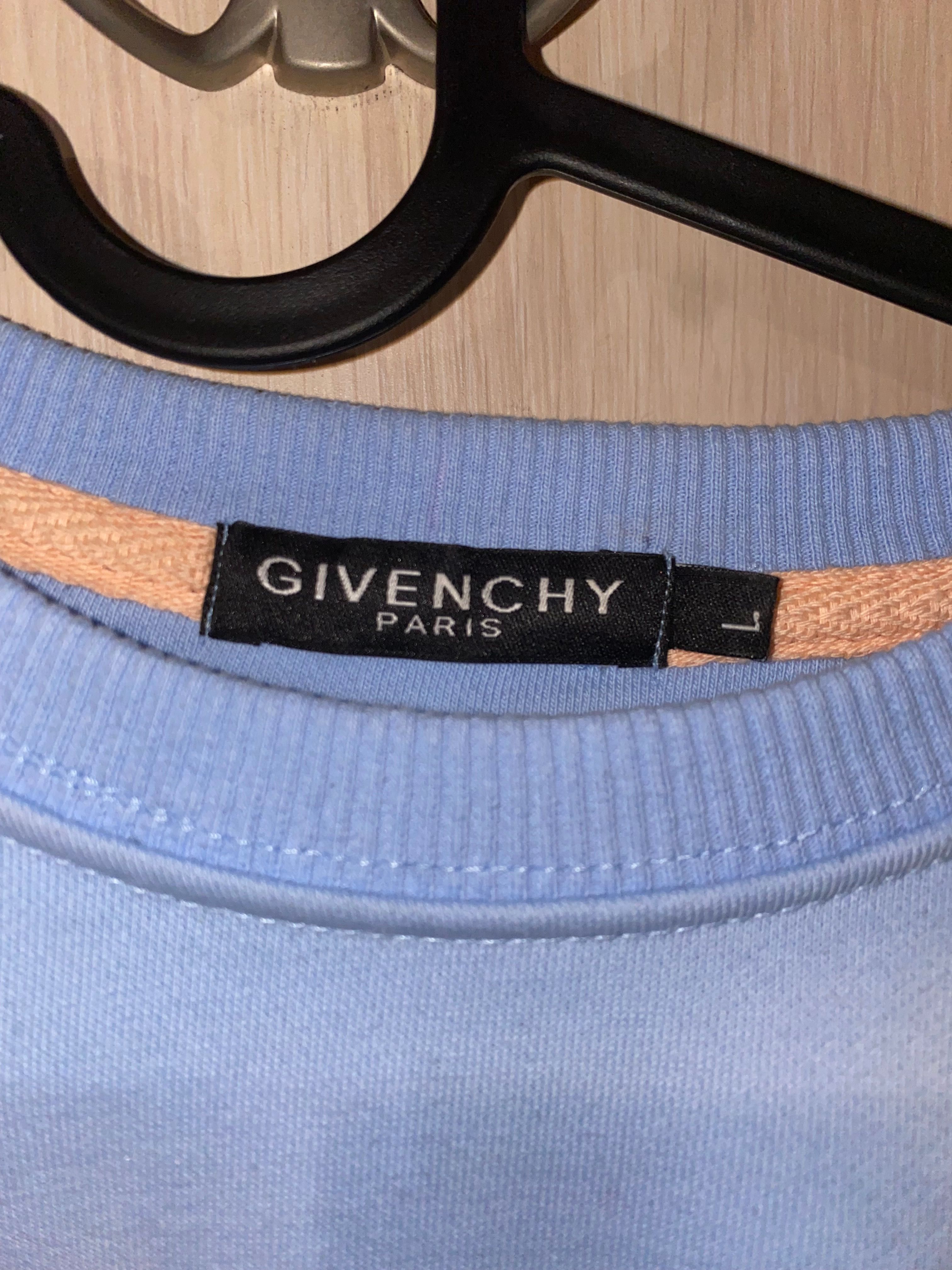 Błękitna bluza Givenchy