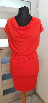 Sukienka czerwona Mohito 36 S 38 M 40 L
