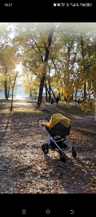 Коляска britax британского производства зима-лето осень