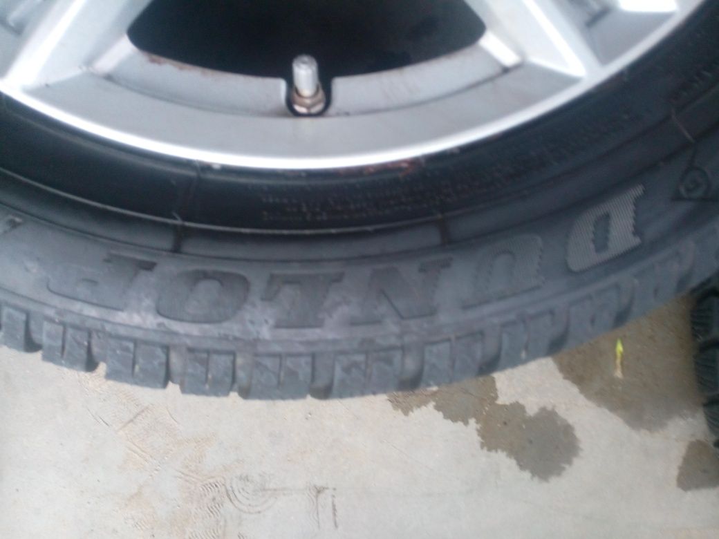 Felgi opony zimowe mercedes w 246 b klasa 205/55 r16 dunlop