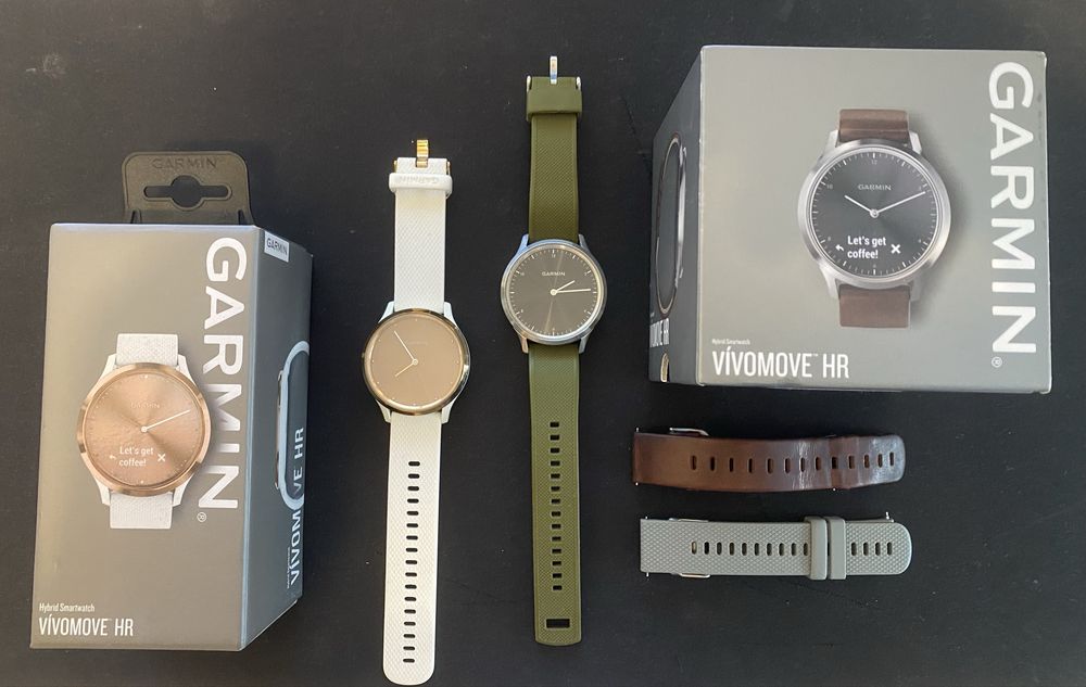 Garmin Vivomove HR Silver Premium + drugi gratis