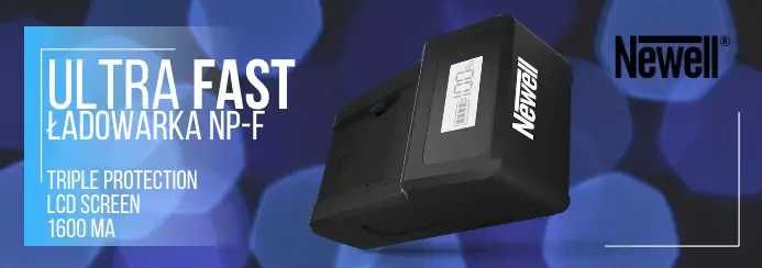 Зарядное устройство Newell Ultra Fast для NP-F, NP-FM (NL0467)