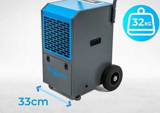 Budowlany OSUSZACZ POWIETRZA Hexwelt 650W 50L/24H Przemysłowy Nowy