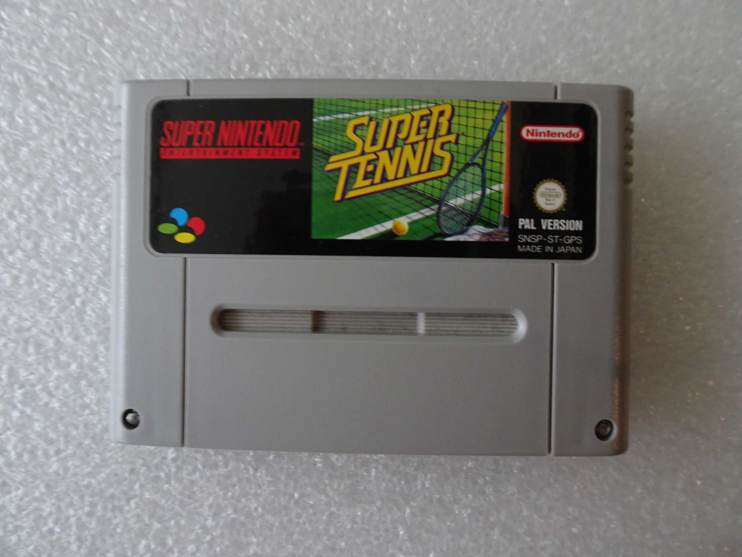 Jogo Super Nintendo SNES Super Tennis