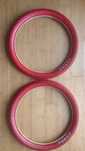 Opony bmx kenda 20cali czerwone