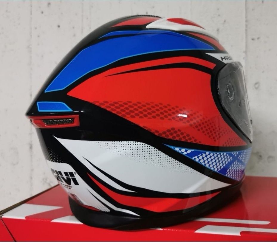 Capacete Integral Givi 50.6 Stoccarda Follow Blue / Red ( NOVOS )