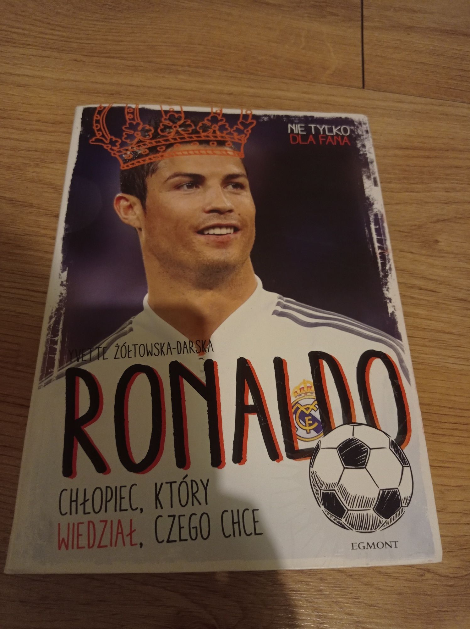 Książka Ronaldo piłka nożna