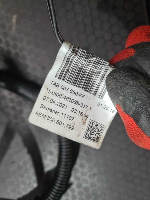 VW Transporter T6.1 2.0 21r wiązka instalacja 7LA971072CS