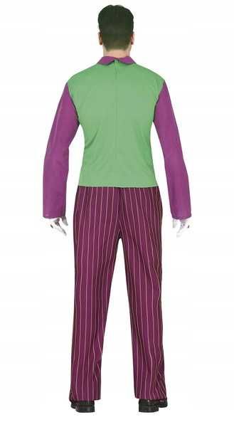 Strój Szalonego Klauna/Jokera - Kostium Horror na Halloween L