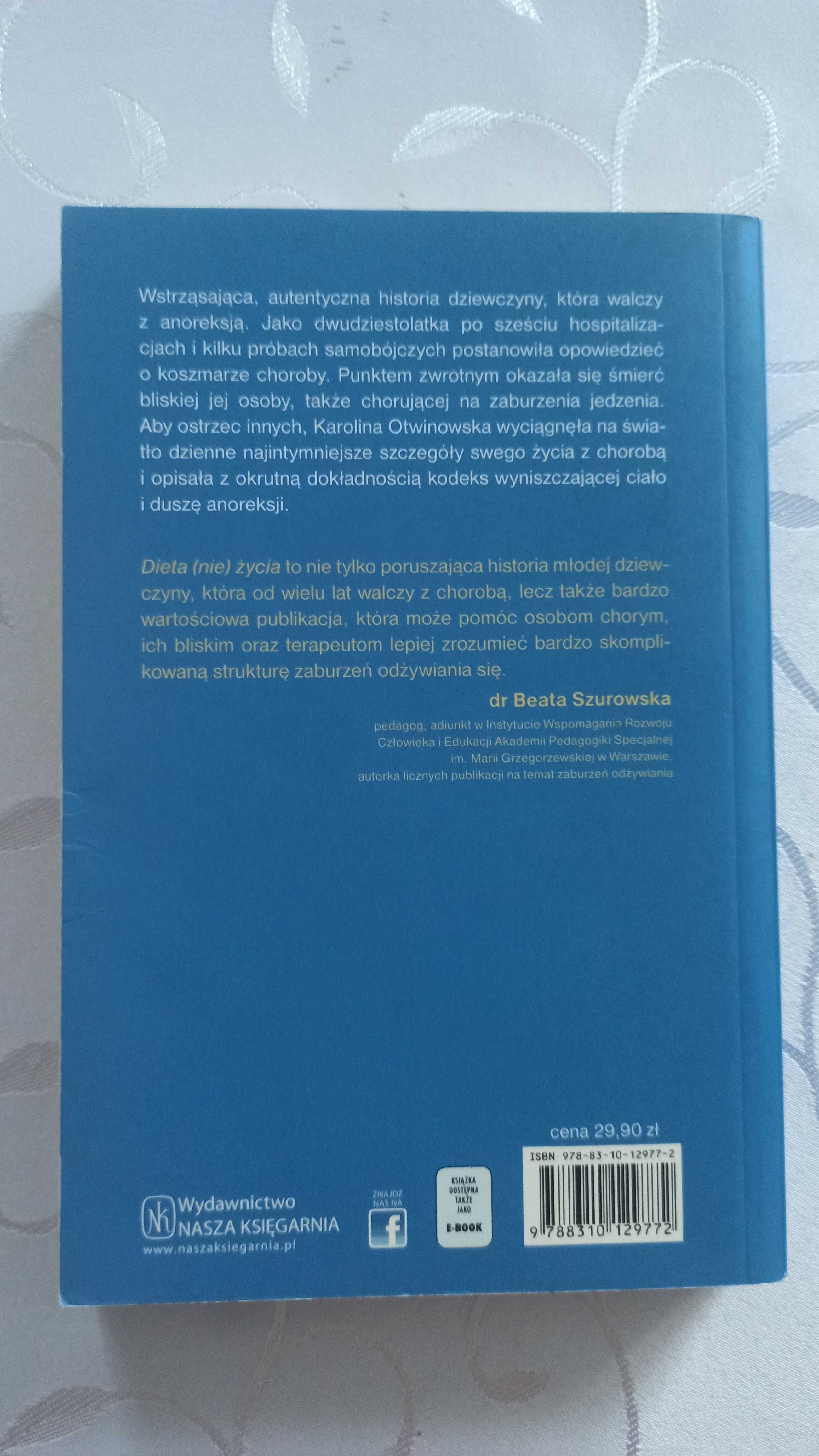 Dieta nie życia - Karolina Otwinowska