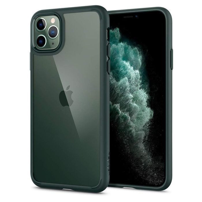 Spigen Ultra Hybrid Etui iPhone 11 Pro - Zielony Północny