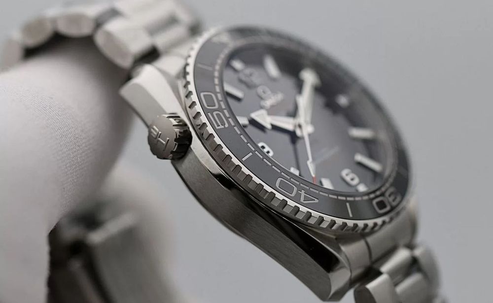 Мужские часы Omega Seamaster Black