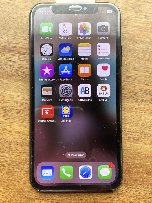 Iphone X 64g preto