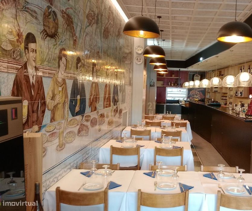 Trespasse de Restaurante Tradicional Português, Benfica Renda 1000€