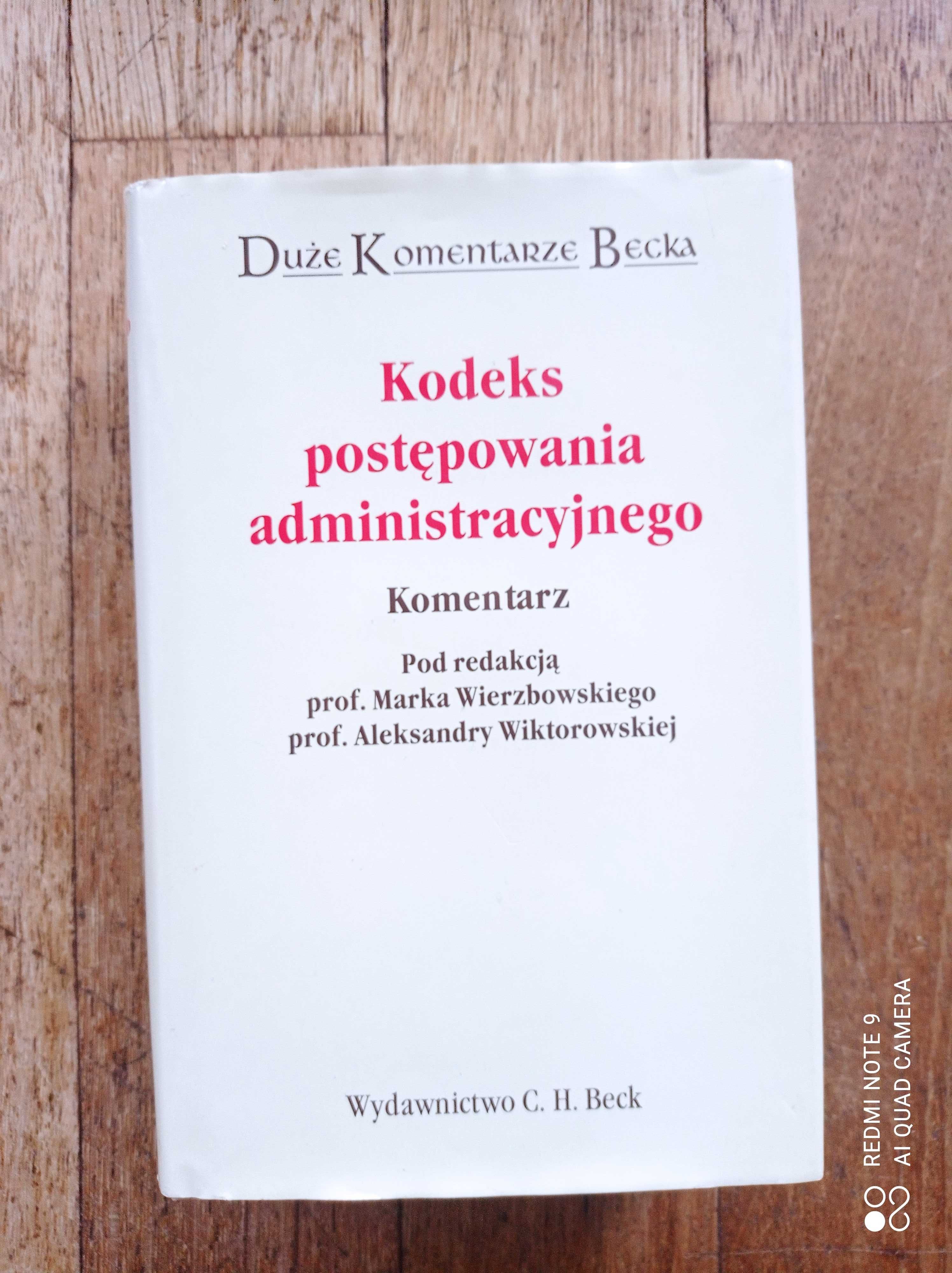 Kodeks postępowania administracyjnego pod red. Wierzbowskiego Wiktorow