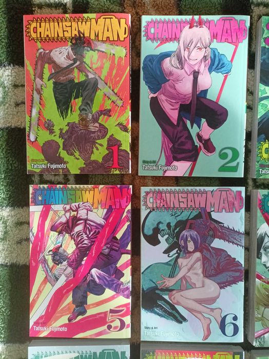 Манга Chainsaw Man том 1-18