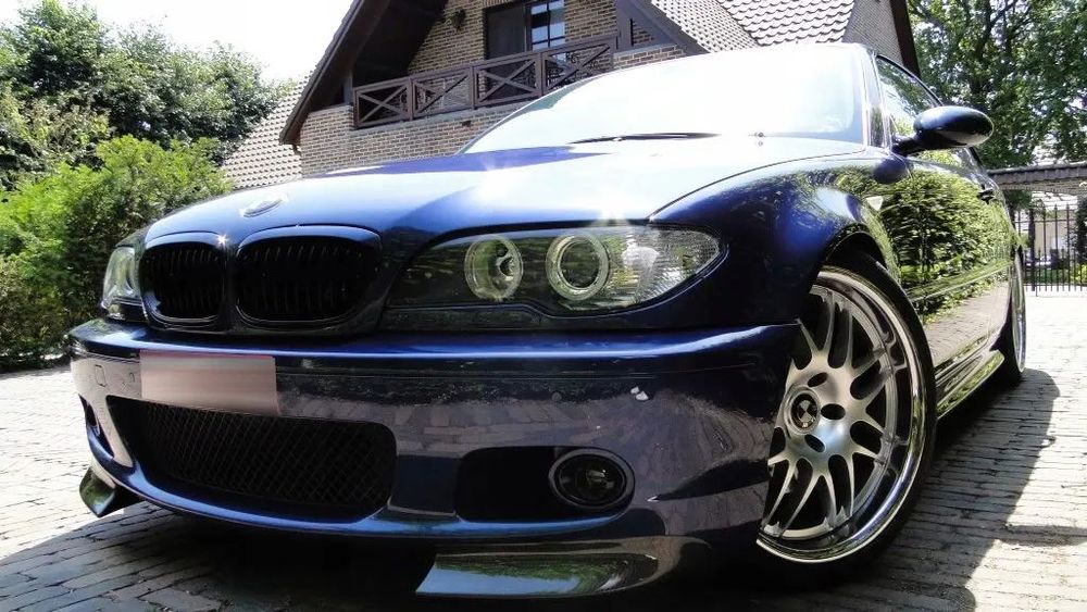 BMW 3 E46 M PAKIET SPLITTERY DOKŁADKI ZDERZAKA 2 SZTUKI PODKŁAD