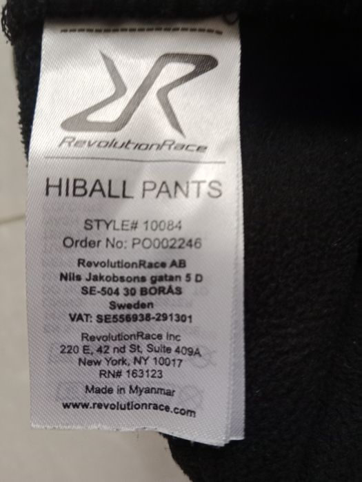 RevolutionRace  Hiball  spodnie trekkingowe Softshell ocieplane XL