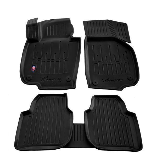 Гумові 3D коврики в салон Шкода Kodiaq/ Octavia/ Rapid/ Superb/ Yeti