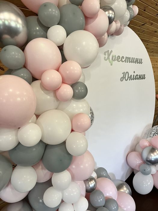 Фотозона хрещення, день народження, 1 рік, гендерпаті Троєщина