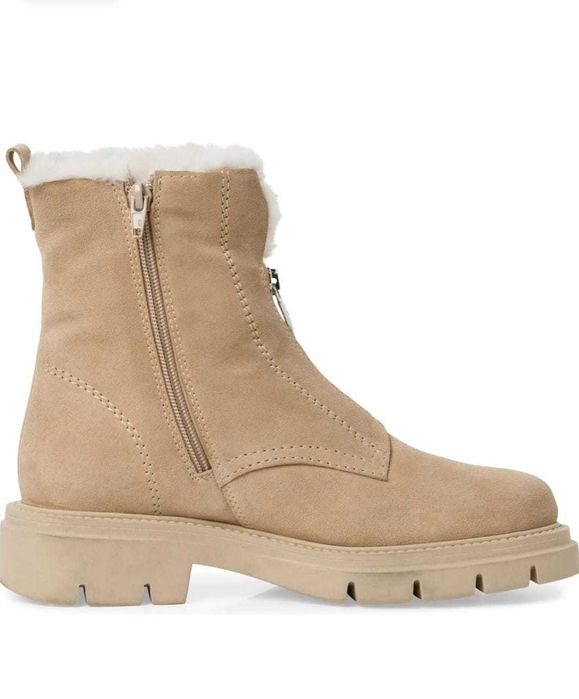 Зимові замшеві чоботи на вовнi Tamaris, p-p 40