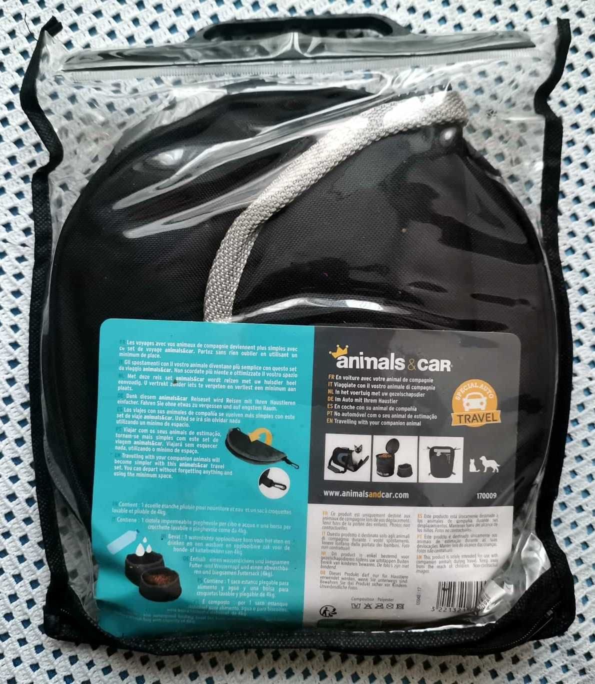 Kit de viagem para cães/gatos - novo