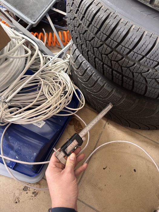 Opony zimowe vw golf IV wraz z felgami 185/70 r14 7mm cena za kompelt