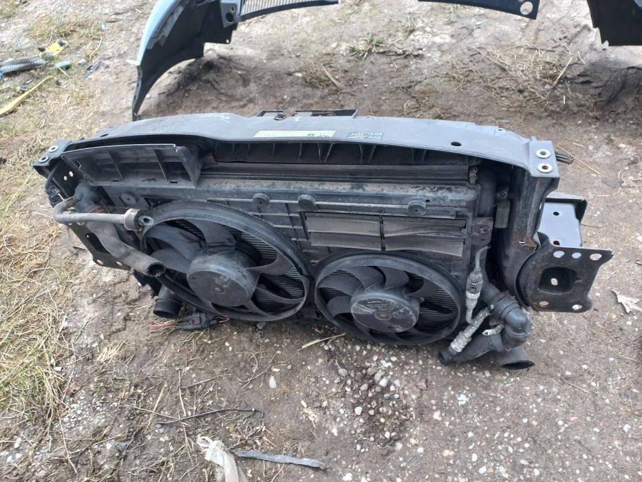 Przód kompletny vw golf VI 6 maska zderzak pas przedni chłodnice