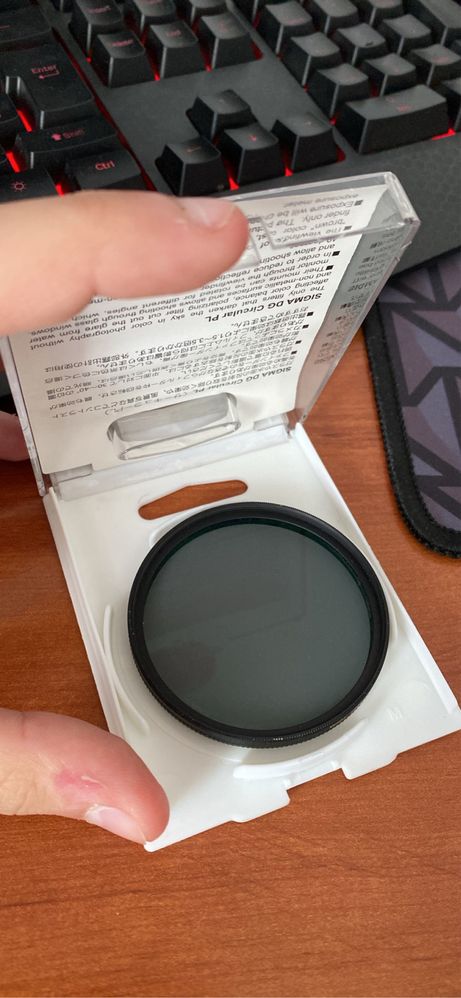 Filtro polarizador