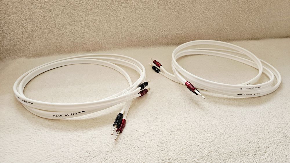 NAIM NAC A5 kable przewody głośnikowe 2 x 2,5m konfekcja CHORD