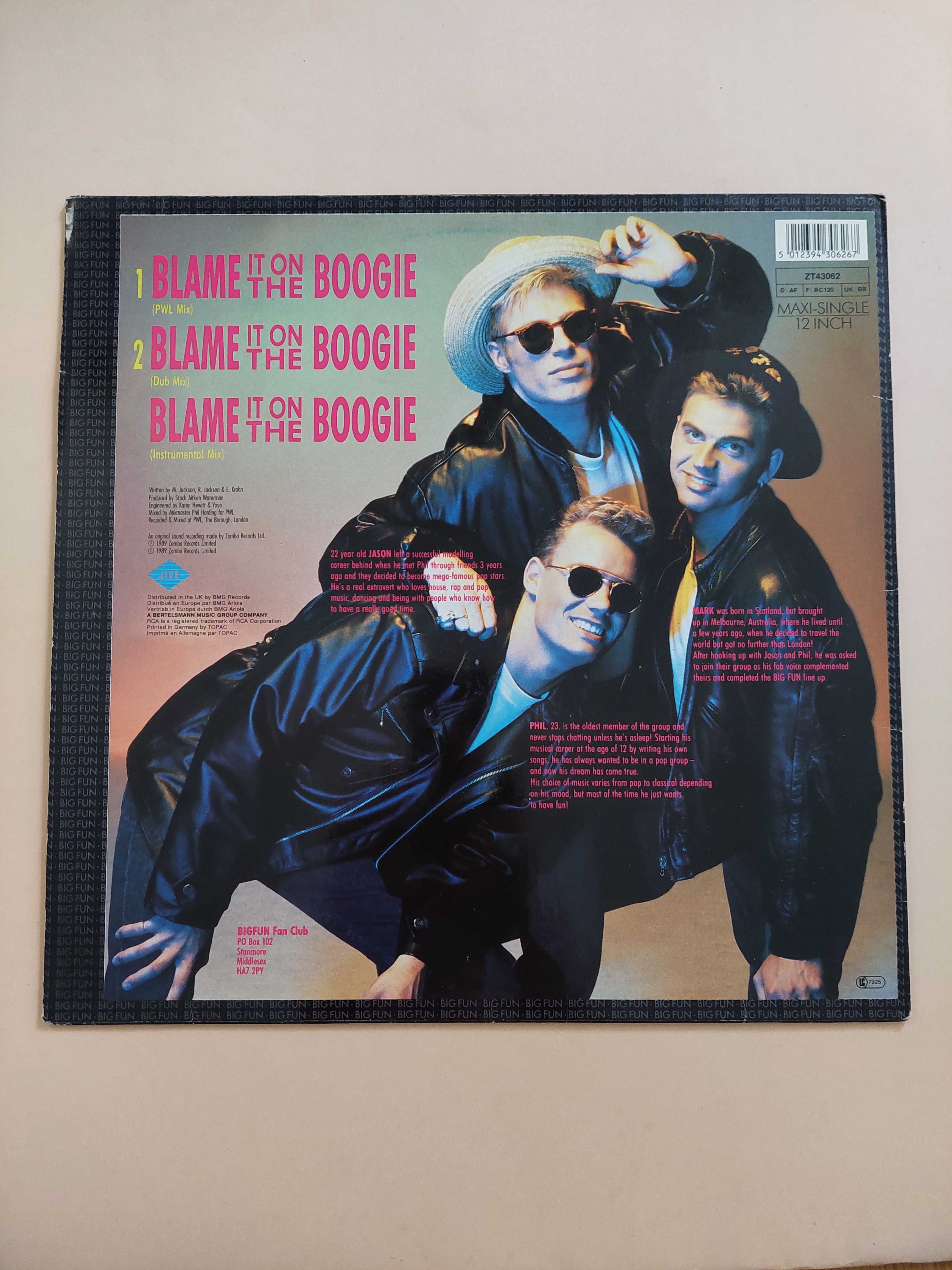 Big Fun – Blame It On The Boogie