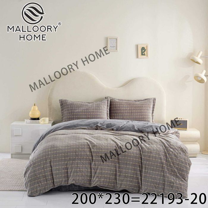 Постільна білизна ЄВРО Велюрова MALLORY HOME