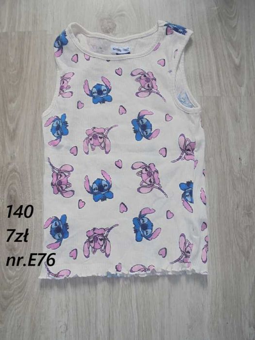 Koszula koszulka  podkoszulka stitch stich sinsay 140
