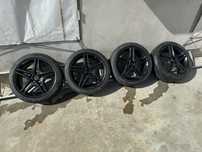 Komplet 4 x Felgi Mercedes Amg Opony Continental 225/40 R18