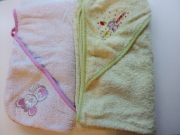 Zestaw :2 okrycie kąpielowe /ręcznik  dla dziecka.
